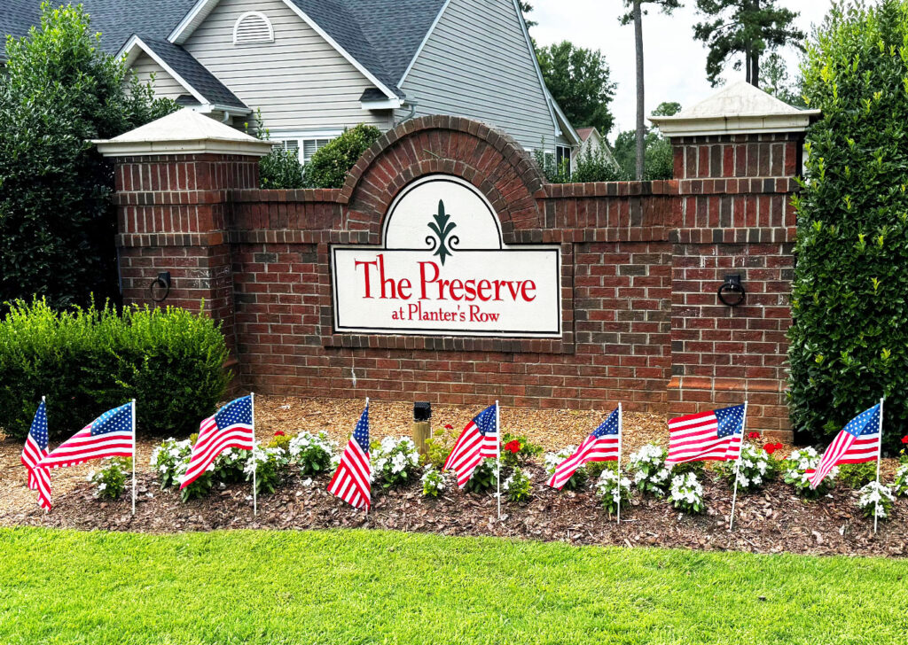 planters row the preserve monument