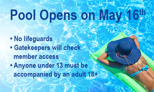PRHOA Pool Opening May 16 2026