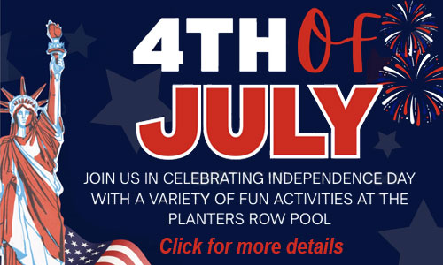4th of july planters row party 2026